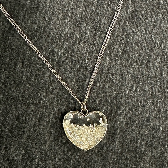 Renee Lewis Diamond Heart Shake Necklace - Picture 7 of 8
